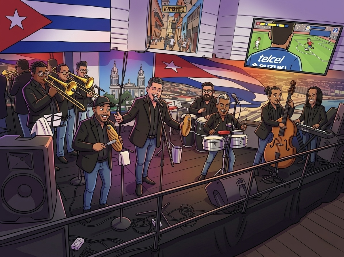 Sonora Bella Cuba tocando en vivo